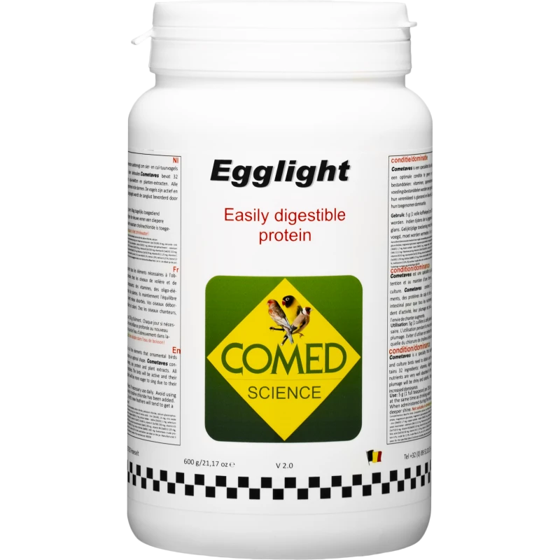 Egglight Bird, Préparation à Base De Protéines Végétales Très Digestes 600gr - Comed 3 Egglight Bird, Préparation à Base De Protéines Végétales Très Digestes 600gr - Comed