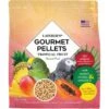 Granulés Gourmands Fruits Tropicaux Parrot 1,8kg - Lafeber's -Deli Nature Soldes granules gourmands fruits tropicaux parrot 18kg lafebers lf52652 lafebers le lafeber gourmet pellets tropical fruit parrot est u