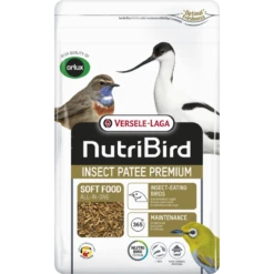 Insect Patée Premium Aliment Complet Pour Oiseaux Insectivores 500gr - Nutribird