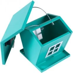 Mangeoire Darby Avec Lampe Solaire 18cm - Vadigran -Deli Nature Soldes mangeoire darby avec lampe solaire 18cm vadigran 13972 vadigran description le silo pour oiseaux de la nature darby peut etre re 3