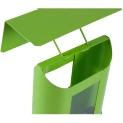 Mangeoire Graines Deno Vert 24cm - Vadigran -Deli Nature Soldes mangeoire graines deno vert 24cm vadigran 13965 vadigran le silo pour oiseaux de la nature denco peut etre rempli avec tous type 2