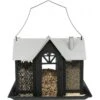 Mangeoire Villa à Suspendre En Métal 26x19x19cm Noir - Trixie -Deli Nature Soldes mangeoire villa a suspendre en metal 26x19x19cm noir trixie 55410 trixie descriptif 3 compartiments separes permettent doffrir p
