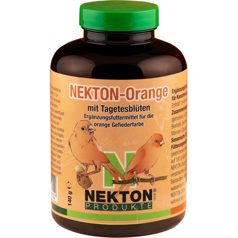 Nekton-Orange 140gr - Complément Alimentaire Pour Canaris De Couleur Orange - Netkon 3 Nekton-Orange 140gr - Complément Alimentaire Pour Canaris De Couleur Orange - Netkon