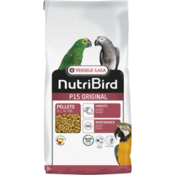 P15 Original Granulés Extrudés - Aliment D'entretien Pour Perroquets 10kg - Nutribird