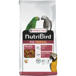 P15 Tropical Granulés Extrudés - Aliment D'entretien Pour Perroquets 10kg - Nutribird