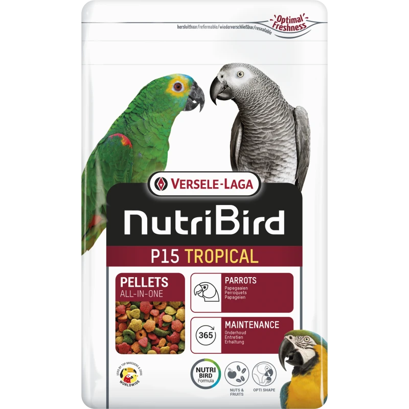P15 Tropical Granulés Extrudés - Aliment D'entretien Pour Perroquets 3kg - Nutribird 4 P15 Tropical Granulés Extrudés - Aliment D'entretien Pour Perroquets 3kg - Nutribird – Image 2
