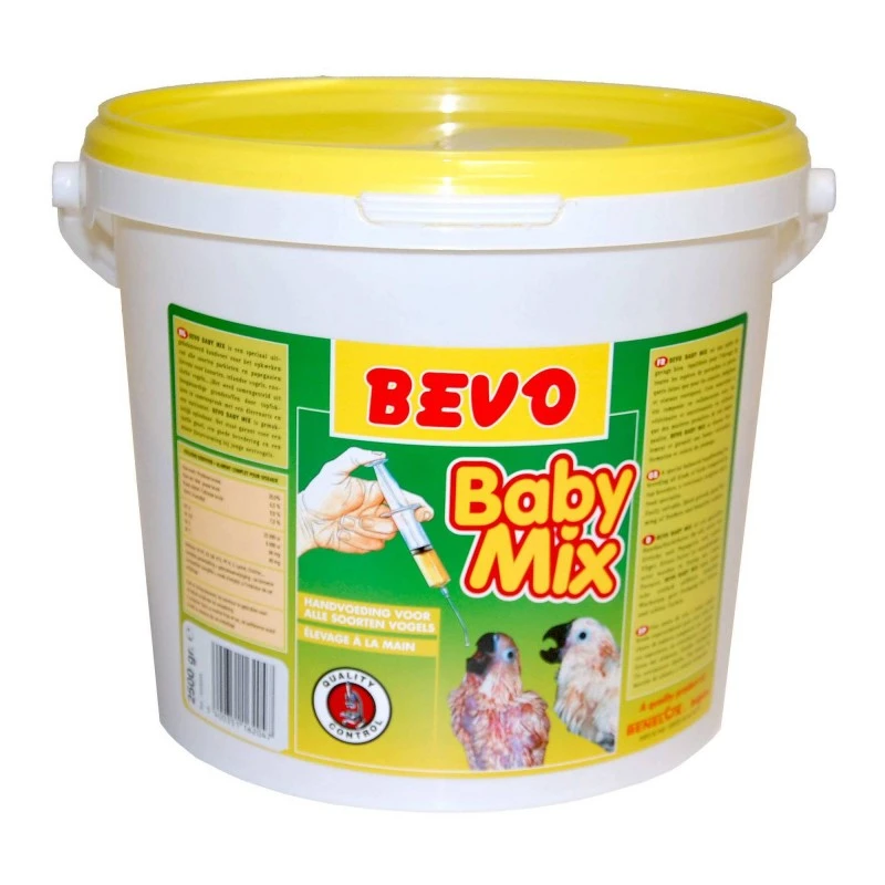 Pâtée D'élevage à La Main Baby-Mix 2,5kg Bevo - Benelux 3 Pâtée D'élevage à La Main Baby-Mix 2,5kg Bevo - Benelux