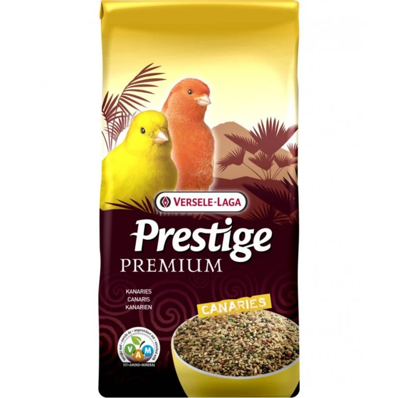 Prestige Premium Canaris Super Elevage 20kg - Mélange De Graines Enrichi En Granulés VAM 3 Prestige Premium Canaris Super Elevage 20kg - Mélange De Graines Enrichi En Granulés VAM
