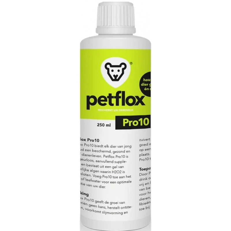 Pro10 Pour Tout Les Animaux 250ml - Petflox 3 Pro10 Pour Tout Les Animaux 250ml - Petflox