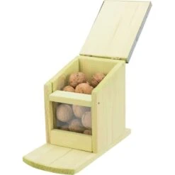Réserve De Nourriture Pour écureuil - Trixie -Deli Nature Soldes reserve de nourriture pour ecureuil trixie 59607 trixie reserve de nourriture pour ecureuil avec toit ouvrant bois de pin impreg 3