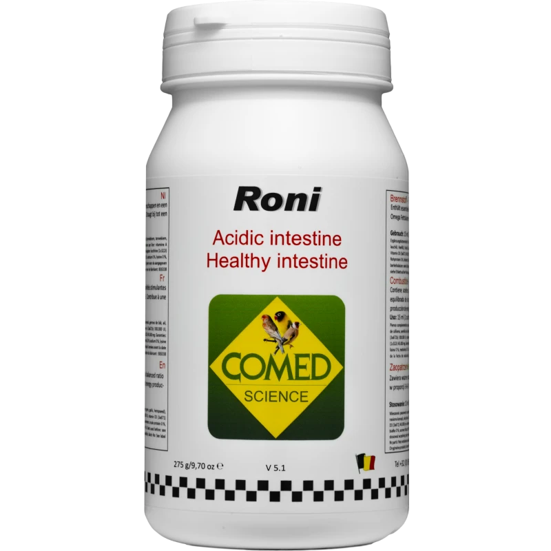 Roni Bird, Stimule La Bonne Flore Intestinale Et Une Bonne Digestion 300gr - Comed 3 Roni Bird, Stimule La Bonne Flore Intestinale Et Une Bonne Digestion 300gr - Comed