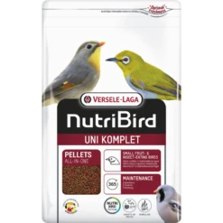 Uni Komplet Granulés Extrudés - Aliment D'entretien Pour Petits Oiseaux Frugivores Et Insectivores 3kg - Nutribird